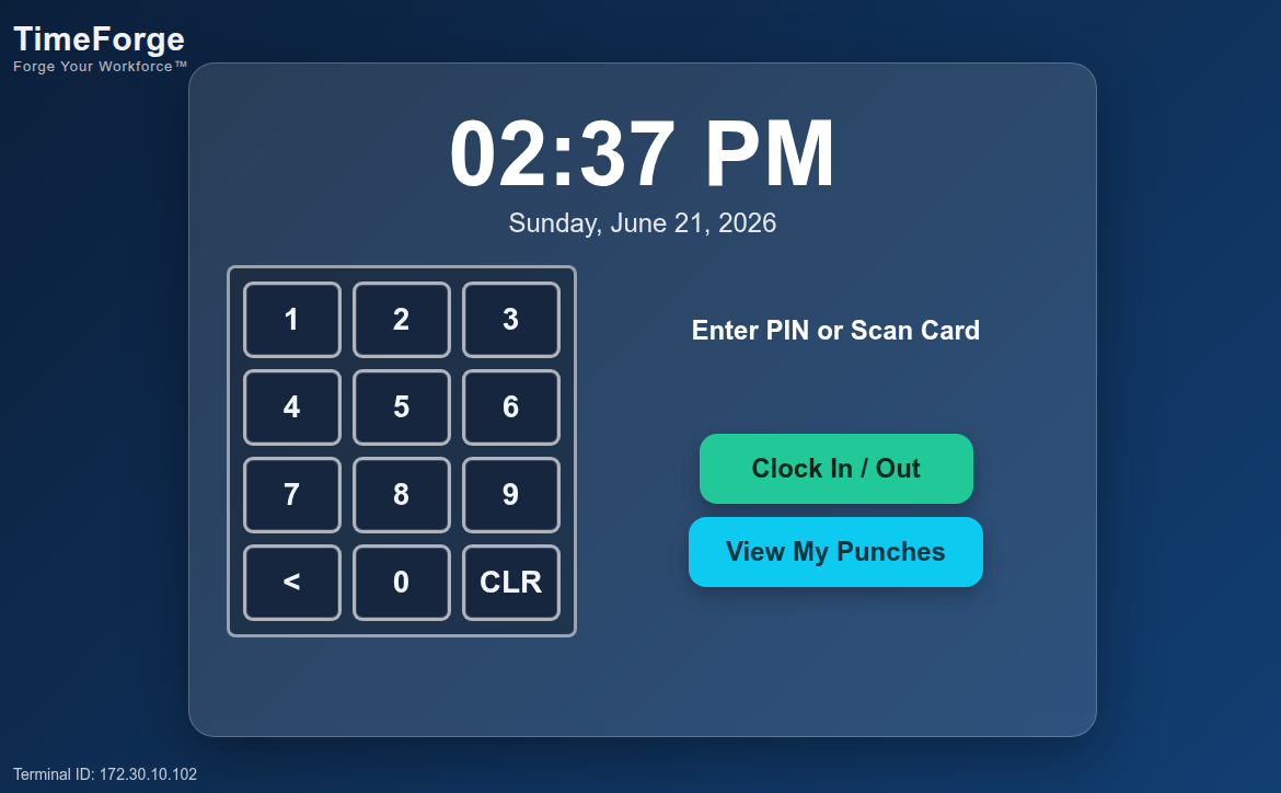 TimeForge | Workforce Management, Scheduling & Employee Timeclock Software